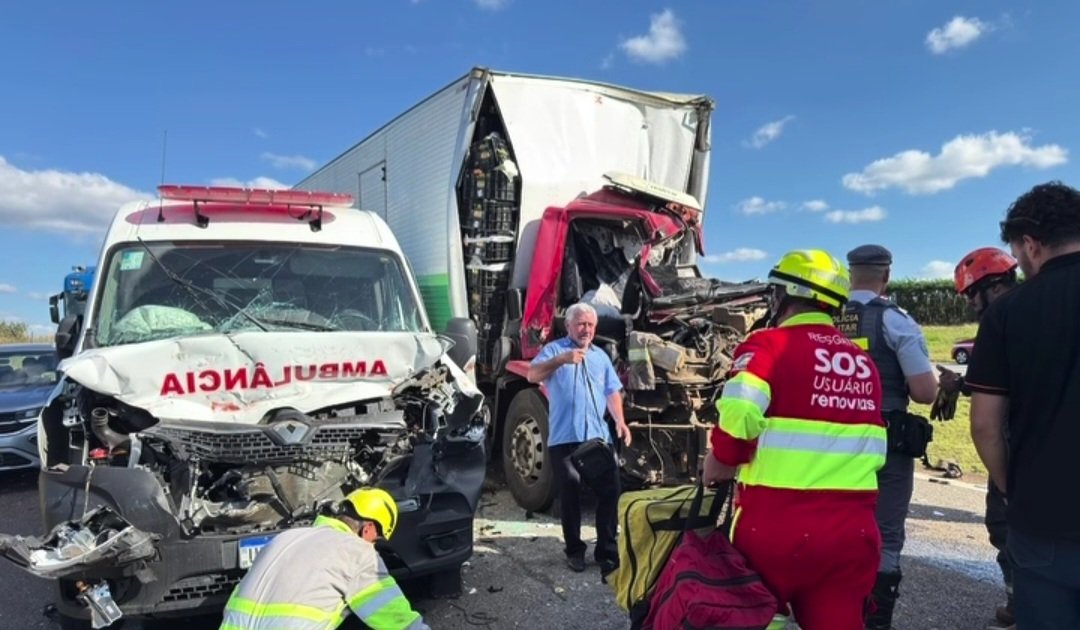 ACIDENTE GRAVE DEIXA MOTORISTA RIO-PARDENSE MORTO E FERIDOS NA RODOVIA MOGI GUAÇU–AGUAÍ